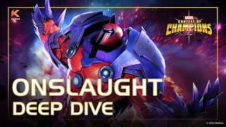 Onslaught Deep Dive  Marvel Contest of Champions [upl. by Eerehs]