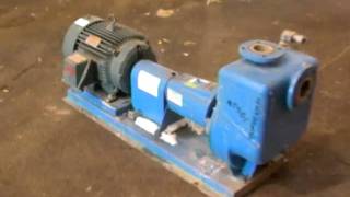 Used Goulds Prime Line SelfPriming Centrifugal Pump Model 3SS2EL  Stock 42925002 [upl. by Leksehcey]