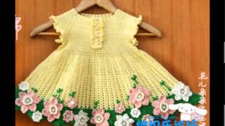 Crochet Patterns for free Crochet Baby Dress 536 [upl. by Olaznog83]