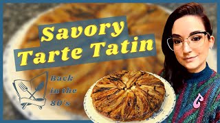 How to make an Endives TARTE TATIN  A twist on the Sweet Traditional French recipe [upl. by Zerelda]