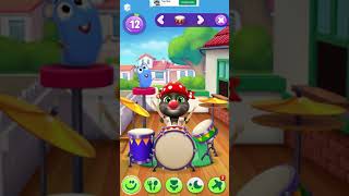 My Talking Tom 2  Funny Cat Broke Drums  Funny Android Gameplay 63 [upl. by Eliza]