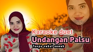 Undangan palsu  Karaoke duet bersama Rinda Salim [upl. by Eaj]