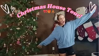 Christmas House Tour  Vlogmas Day 2 🎀🎁🧸 [upl. by Atilrep]