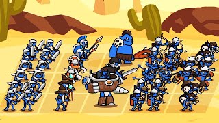 Stick Wars 2  Battle of Legions 90  Android Gameplay [upl. by Llehcam40]