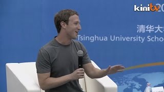 Mark Zuckerberg speaks fluent Mandarin during QampA in Beijing [upl. by Crescantia]