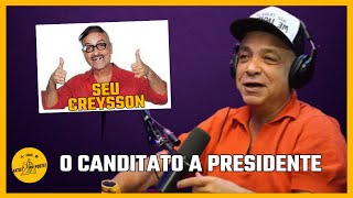 Fatiei  Seu Creysson Presidente CLÁUDIO MANOEL  Papagaio Falante [upl. by Itsuj]