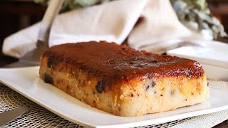 BUDIN de PAN FACIL con CHOCOLATE  CUKit [upl. by Eadas]