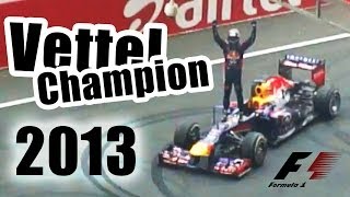 F1 2013  Sebastian Vettel World Champion at the Indian GP PARODY  EnglishHD [upl. by Coady]