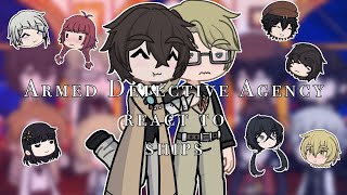 Armed Detective Agency react to ships  BSD  Kunizai  Atsulucy [upl. by Hildie575]