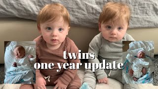 update twins ONE YEAR update [upl. by Hepzi687]