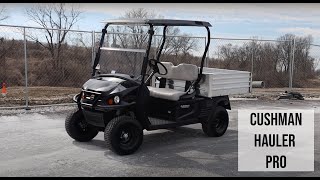 Feature Cart Friday  Cushman Hauler Pro  Dean Team Golf Carts [upl. by Alauqahs]