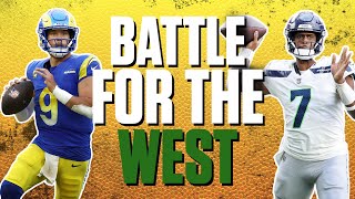 Seahawks and Rams battle for the NFC West crown and NOBODY wants to see them in the playoffs  PTP [upl. by Sabu]