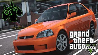 GTA 5 mods Honda Civic Vtech [upl. by Spiegleman990]