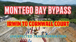 MONTEGO BAY BYPASS Irwin To Cornwall Court UNEXPECTED TRANSFORMATION [upl. by Anelrac]