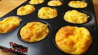 Oven Baked Mini Omelettes  One Pot Chef [upl. by Soalokcin]