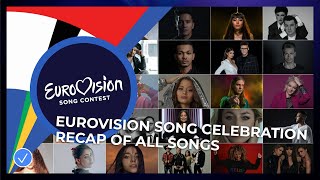 Eurovision Song Celebration 2020  All 41 songs [upl. by Alegna]