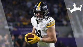 Is Pat Freiermuth the best DFS tight end during Week 15 [upl. by Jermaine]