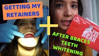 WHICH RETAINERS SHOULD YOU CHOOSE AFTER BRACES ll REVIEW MOLAR BEAR TEETH WHITENING [upl. by Nell]