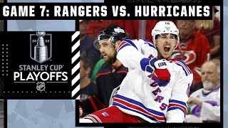 New York Rangers at Carolina Hurricanes Second Round Gm 7  Full Game Highlights [upl. by Khajeh325]