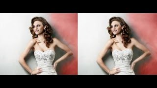 Reduce Cleavage Photoshop Tutorial  Glazefolio Design Blog [upl. by Mylor]