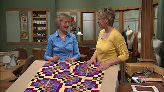 Bargellos Quilts With a Twist  Part 1  Sewing With Nancy [upl. by Hardi252]