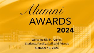 UMBC Alumni Awards 2024 [upl. by Annaihr]