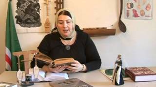 Internet Diary6 Chechen Folklore reading by Meka khangoshvili [upl. by Ear]