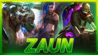 Zaun  The Most Chaotic Inconsistent Champions in League Of Legends Arcane Special [upl. by Assillam]