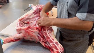 How to butcher half a lamb  Every Cut of Meat Explained  butcher akbar [upl. by Gabbey468]