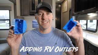 How To Add Electrical Outlets In An Rv [upl. by Coumas]