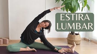 ESTIRAMIENTOS para la LUMBAR [upl. by Houlberg932]