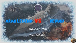 Thunder Claws Tournament Modern Warships Tournament ARAB LEGEND vs REVOID [upl. by Alrak497]