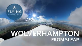 4K ATC Visiting Wolverhampton with landing on RWY 16 from Sleap [upl. by Riamu820]