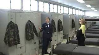 Air Force Basic Training Dorm Lackland AFB San Antonio Texas 2006 [upl. by Liborio849]