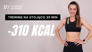 WYZWANIE JESIEŃ 🔥17 Trening NA STOJĄCO 310 KCAL [upl. by Sidonnie]