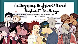 Calling your BoyfriendFiancé “Husband” Challenge Timeskip Edition  Fluff  𝚐𝚊𝚋𝚋𝚢 [upl. by Patton]