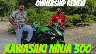 Kawasaki Ninja 300 Ownership Review  Kawasaki Ninja full detail  Reviewrahul03 [upl. by Duck803]