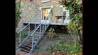 Terrasse sur pilotis à Viroflay 78220 dans les Yvelines  Région Ile de France [upl. by Moscow]