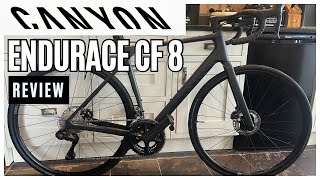 Canyon Endurace CF 8 Ultegra Di2 2024 1st look Review [upl. by Yentrac]