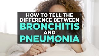 How to Tell the Difference Between Bronchitis and Pneumonia  Health [upl. by Ajnos121]