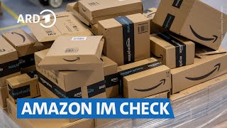 Marktcheck checkt Amazon – OnlineGigant auf dem Prüfstand I Marktcheck SWR [upl. by Loydie]