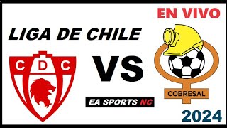 🔴Deportes copiapó vs Cobresal en vivo  Liga de Primera Chile [upl. by Akinuahs323]