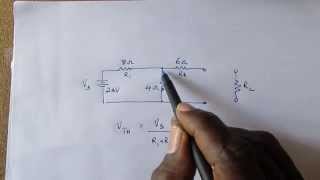 The Thevenin Equivalent Circuit [upl. by Anaigroeg]