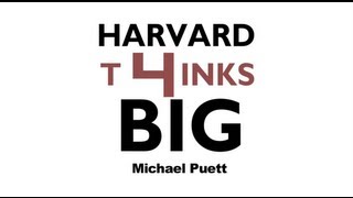 Michael Puett quotRitual and Humanityquot  Harvard Thinks Big 4 [upl. by Scully339]