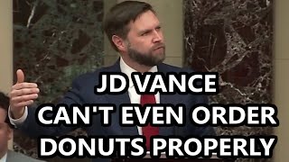 JD Vance Ordering Donuts amp Usha Vance China Job [upl. by Keegan]