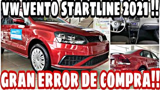 volkswagen vento 2021 startline  review completo en español  revision completa  interior exterior [upl. by Yartnoed]