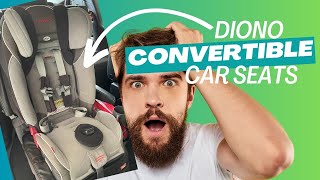 How to Convert Diono Car Seat to Booster carseat baby dadlife howto hack [upl. by Becht]