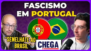 ASCENSÃO DO FASCISMO EM PORTUGAL PART MiguelFaria96  Pororoca de Chorume [upl. by Amikan395]