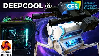 CES 2024 Deepcool  NEW Cases Coolers Fans  and more [upl. by Melodie103]