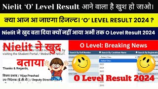 Nielit O Level Result Update News 2024 Is Finally Here and Its a Game Changer [upl. by Atiuqnahs]